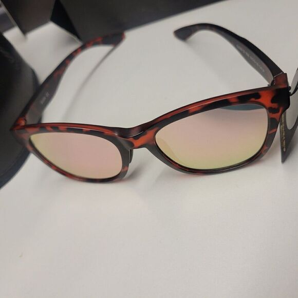 SOJOS Retro Round Polarized Sunglasses for Women Men Ancient Tortoise/Grey - Picture 3 of 9